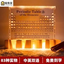 Periodic table of chemical elements physical middle and high school ornaments 12-year-old boy and 34-year-old girl birthday creative gift natural