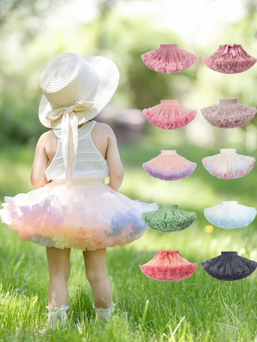 Наряд маленькой принцессы, юбка на девочку, кружевное платье, французский стиль