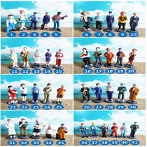 Psychological sand table sand set cake decompression catharsis childrens toys miniature model decoration family professional characters