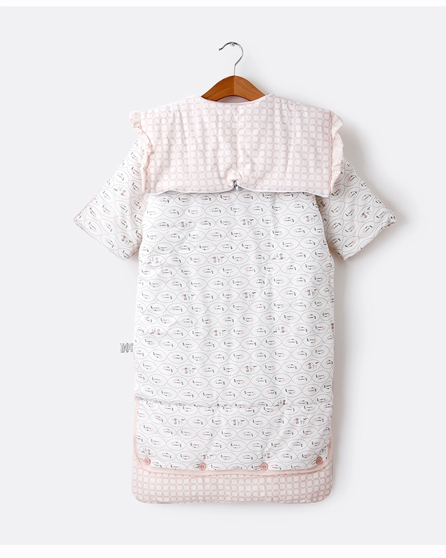 Tongtai bé ngủ túi vải cotton sơ sinh chăn ngủ túi đa chức năng có thể tháo rời túi ngủ bà mẹ và trẻ em cung cấp - Túi ngủ / Mat / Gối / Ded stuff