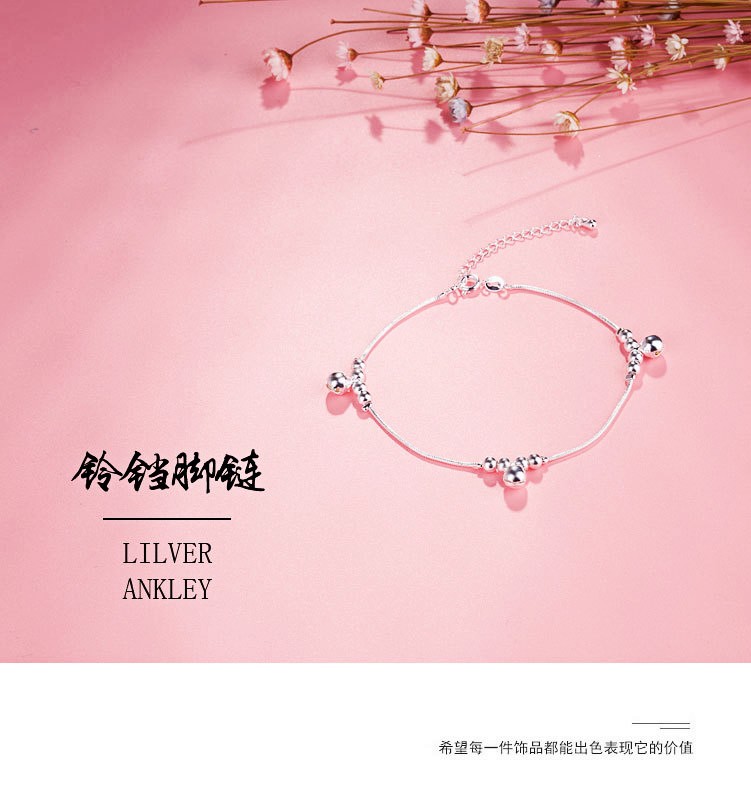 Chaine de cheville Femme OTHER   en Argenterie - Ref 3105050 Image 6