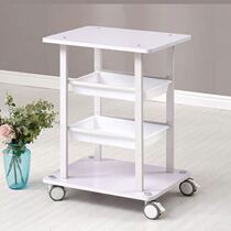 Ear-picking shop trolley rack mobile hairdressing tool car snack white bedside tattoo hand-push simple