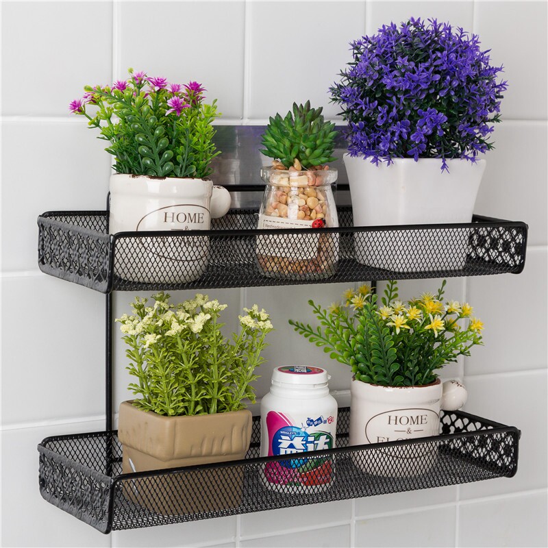 Desk Separator Rack Office Desktop Multimeat Plant Flower Shelf File Shelve Gold Gg Potted Shelf