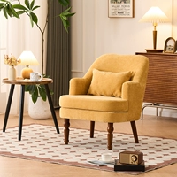 Ретро бархатный желтый [свободная подушка для талии]