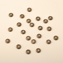 DIY handmade Silicon da yi kou jeans fasten mini bronze diamond circular hot chip hot nail 6 7mm