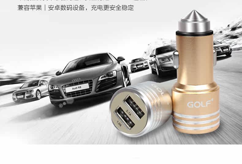 chargeur GOLF 2.1A, 2A - Ref 1299485 Image 13