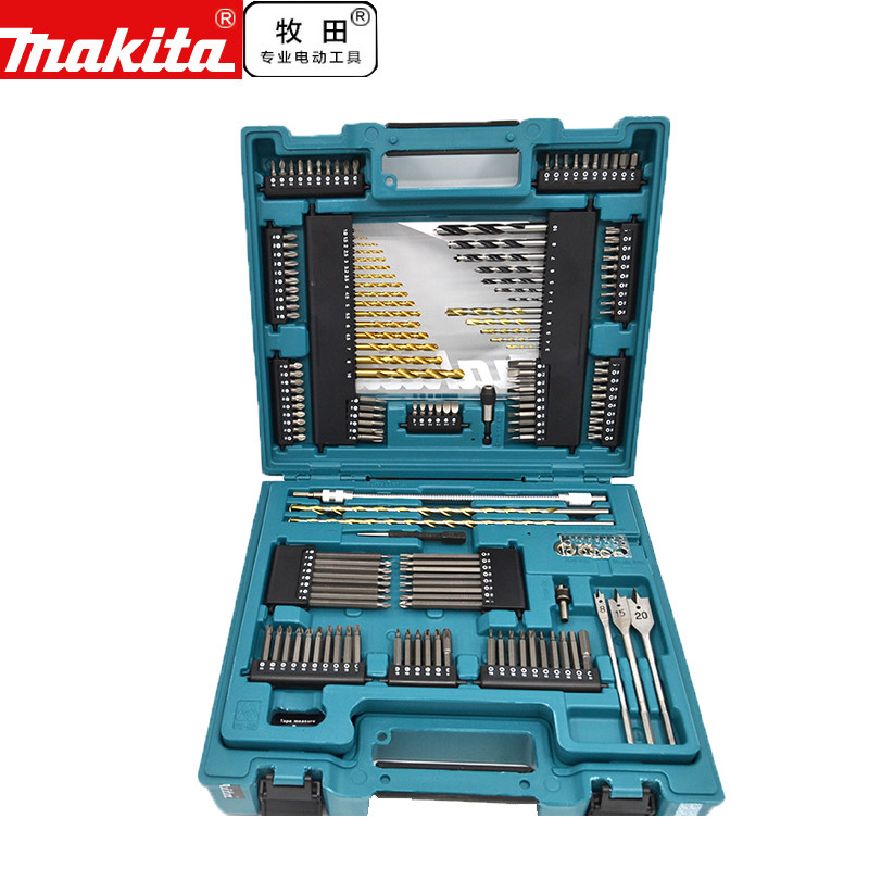 Сверло makita牧田maccess系列手电钻批头金属钻头家用手动工具200件套装