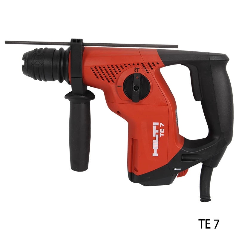 HILTI Электрическая ударная дрель TE7-C без усилия, многофункциональная лёгкая и средняя ударная дрель/электрическая дрель/электрическая кирка TE7