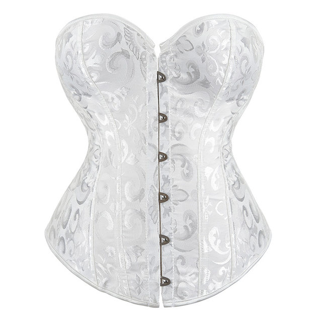 Plus size wedding vest corset palace corset underwear jacquard corset retro corset tunic dress