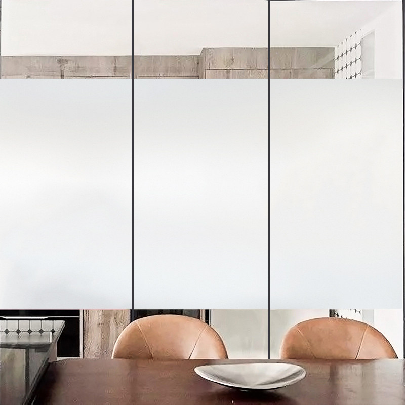 Office frosted glass film make-up room anti-peep bathroom partition decorative stickers cover privacy opaque