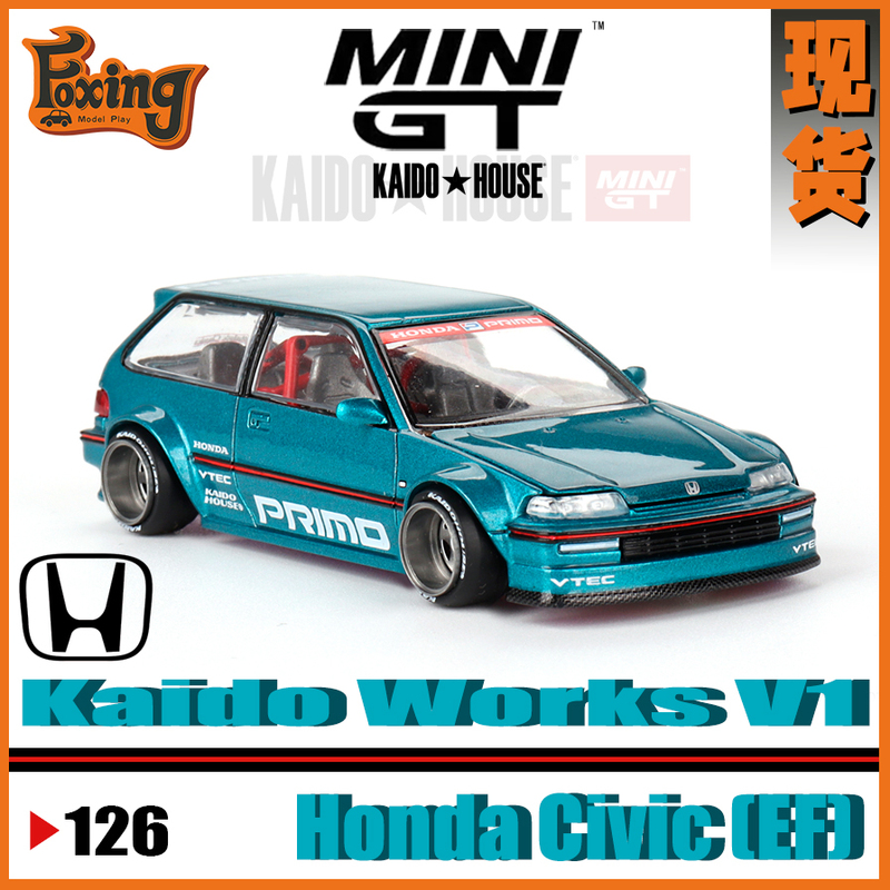 [in Stock] Kaido House 126 Honda Civic Ef Car Model