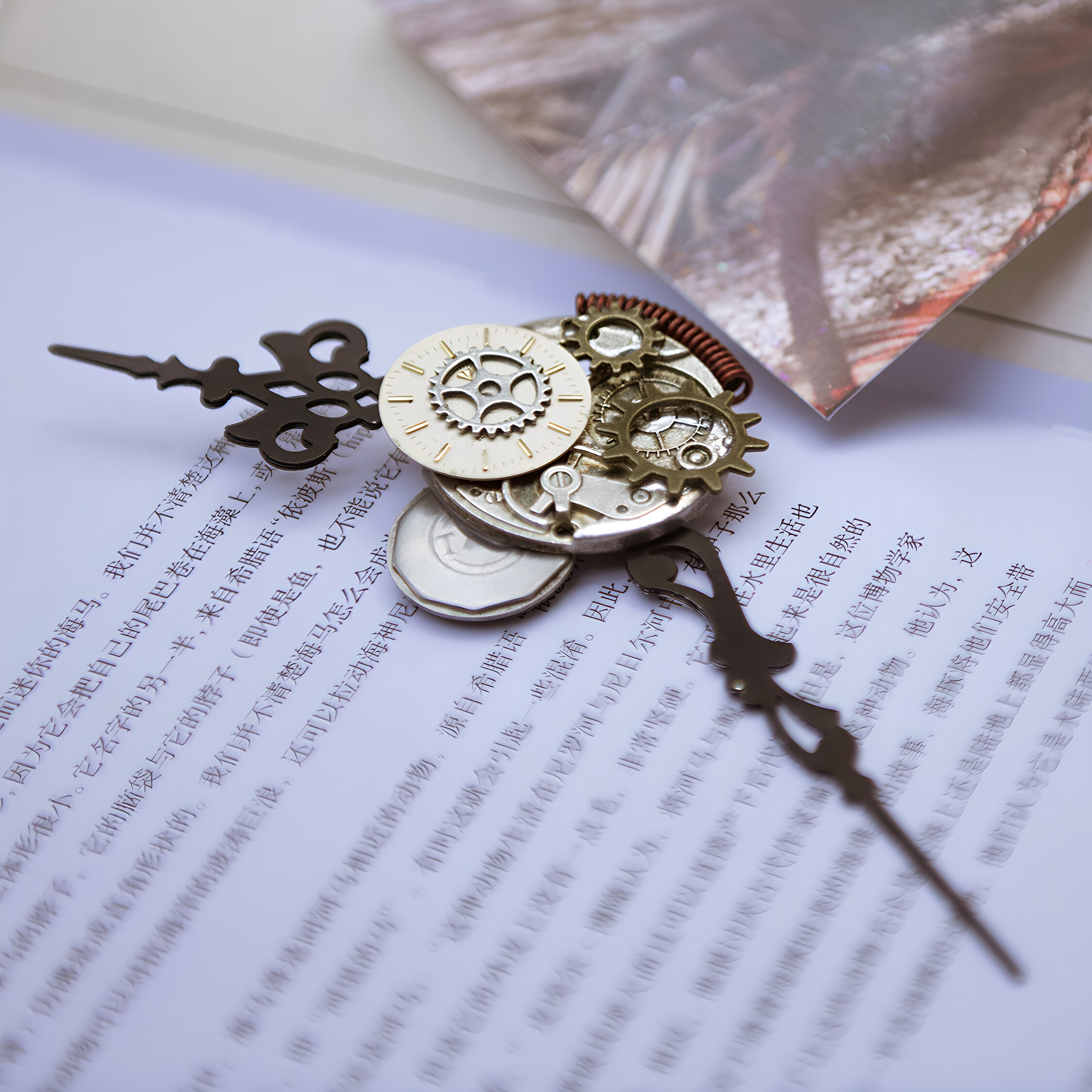 Mr. Yi's Steampunk Continent: Steampunk Wedding Groom and Best Man Metal Brooches