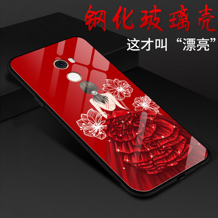小米mix2s手机壳小米note保护套玻璃小米5x男