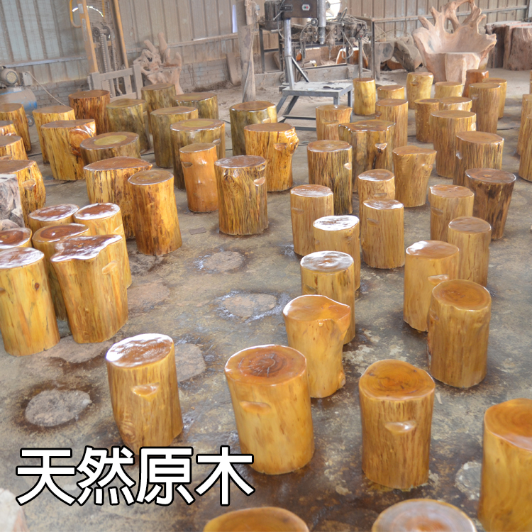 Wood Stump Stumps Wood Stool Wood Stool Stakes Baidunzi Original