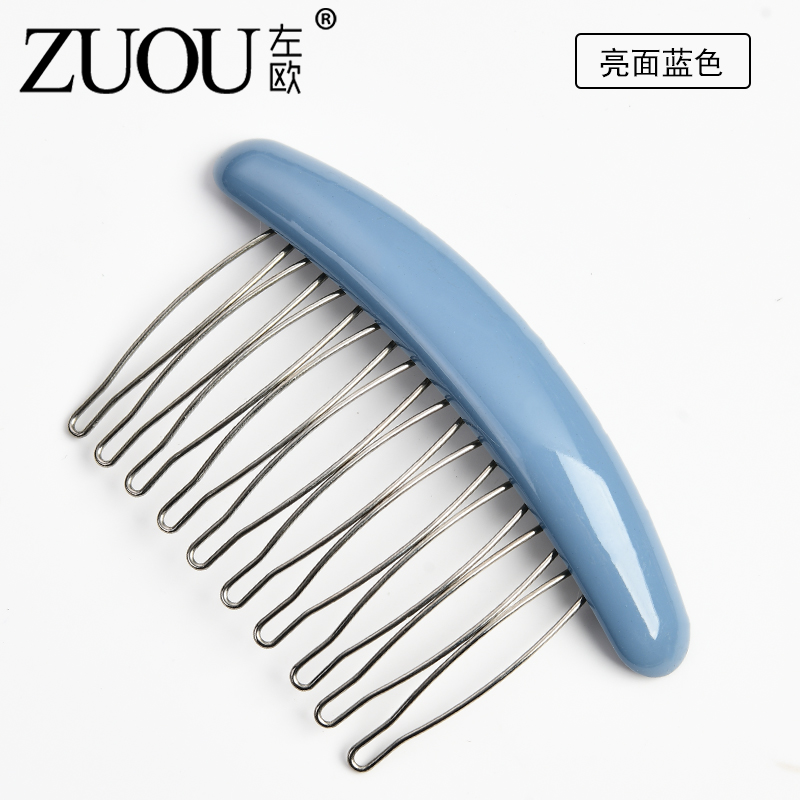 images 10:On the side of the hairpin, Liu Hai has broken hair and combed hair combing and combing hair card