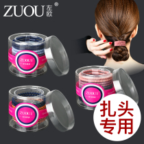 Leather band women tie hair accessories Korean high elastic non-slip hair rope tied hair head rope 2021 New Sports Hairband