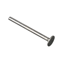 K needle emery electric grinding head jade jade carving grinding needle T-shaped thin slice cutting piece jade raw stone peeling tool