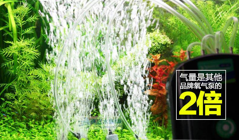 Насос для аквариума 松宝养鱼氧气泵增氧泵超静音小鱼缸氧气泵鱼池增氧机充氧泵打氧机 Gusongbao