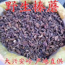 Daxinganling hazelnut mushroom Wild hazelnut mushroom Northeast specialty mushroom origin straight hair dry goods new goods 500 grams