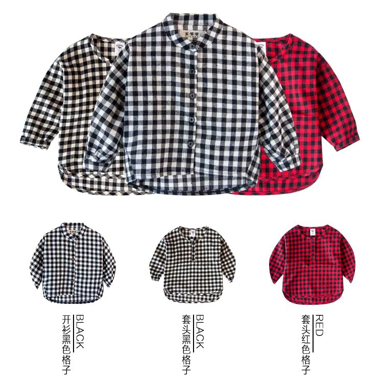 Chemise fille à manche longue en coton - Ref 2085113 Image 18