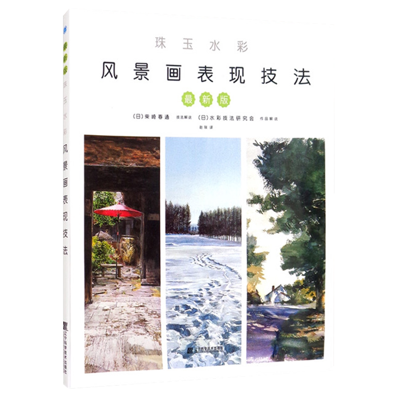 正版書籍珠玉水彩風景畫表現技法柴崎春通技法解說基本的描繪技法與獨具