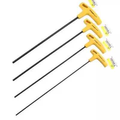 Flying deer T-shaped handle Extra long hexagon wrench S2 extended extra long hexagon head screw change knife screwdriver