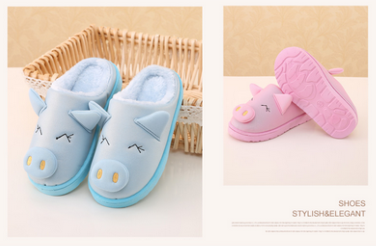 Pantoufles enfants en autre pour hiver - semelle caoutchouc naturel - Ref 1010649 Image 25