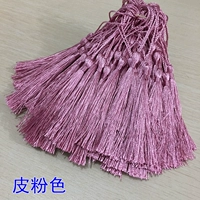 Кожаная розовая вертикальная закладка уши 100