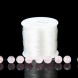 Прозрачный аксессуар, эластичные аксессуары, четки из круглых бусин, браслет, агатовая кожаная резинка из граната