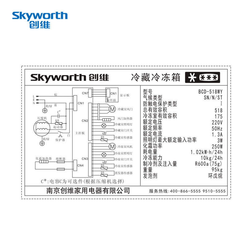 skyworth/��ά���ñ���bcd518wy