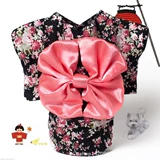 Бесплатная доставка собака Kimo Teddy Bear -Японская японская милая юката маленькая и средняя собачья одежда для домашней одежды кот