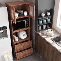 Kitchen High Cabinet Standing Cabinet Locker microwave oven Oven Cabinet Dining Side Cabinet Kitchen Side Cabinet Kitchenware Containing Cabinet cabinet