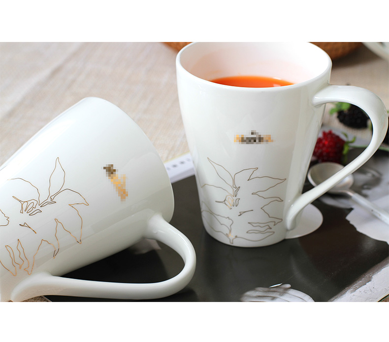 Export the Nordic Renaissance ipads China large mugs exquisite gift ideas glass ins coffee milk tea cup