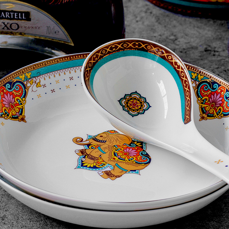 Thailand amorous feelings of ceramic tableware dishes dishes