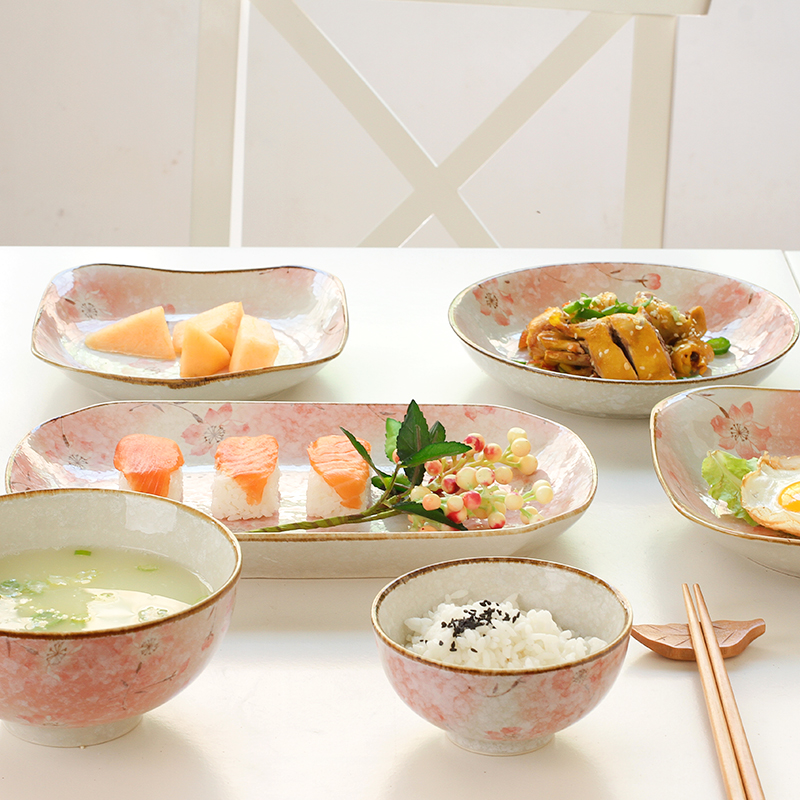 North house, ceramic tableware ceramics creative dish dish soup plate rice bowls bowl dishes free combination under the glaze color