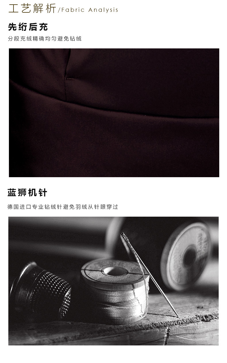 VICUTU 威可多 男士修身羽绒服外套 图3