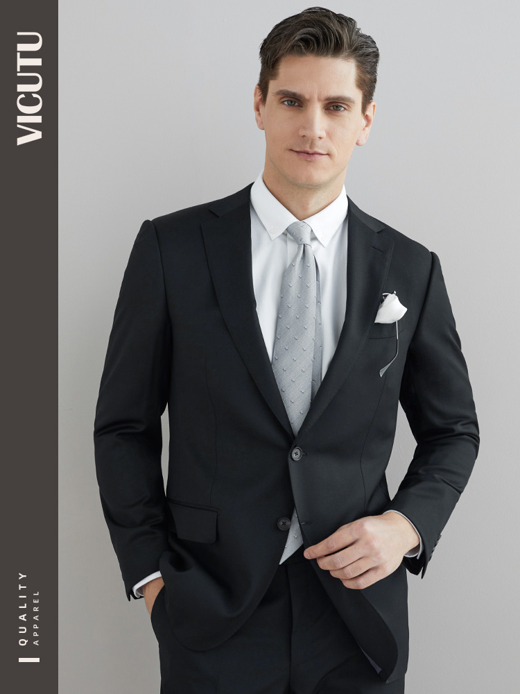 VICUTU Men's suit Business suit suit jacket Imported fabric pure wool suit jacket