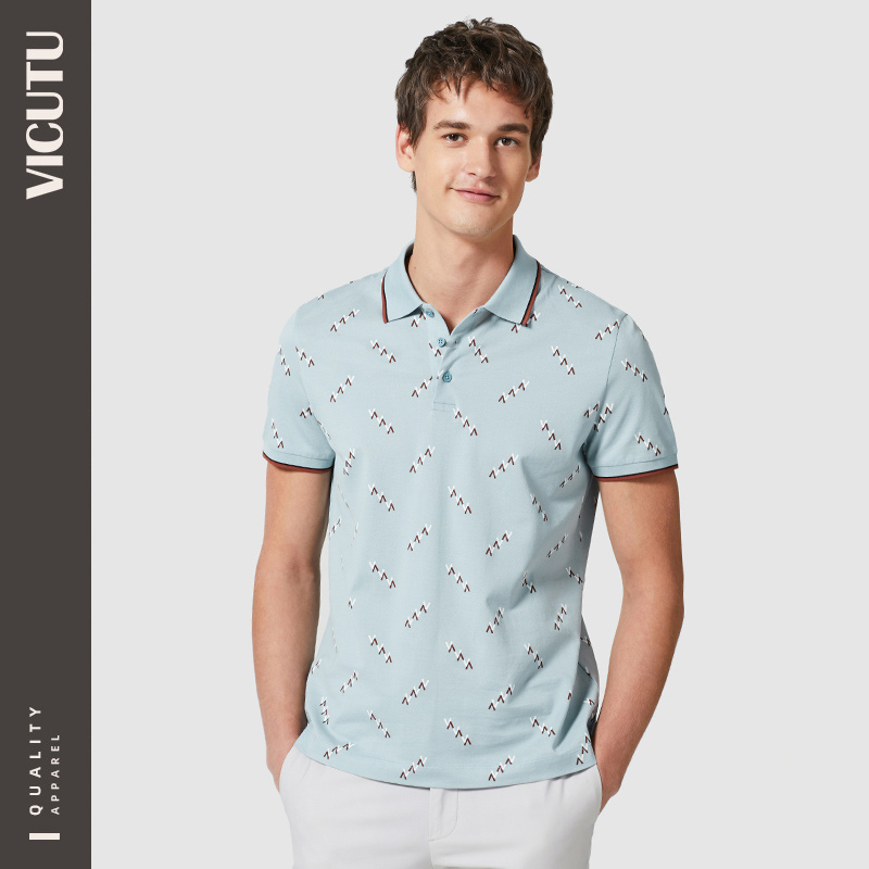 VICUTU Vikado 2020 new summer men's short sleeve T-shirt mall with polo shirt