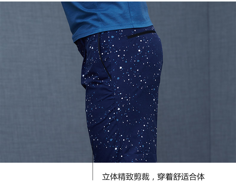 VICUTU Wei Keduo của Nam Giới Mùa Hè Quần Âu Nam Quần Shorts Polka Dot Thời Trang Nam Giới Thường của Quần quần đùi