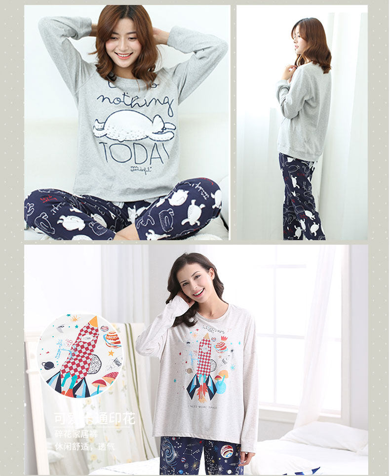 Pyjama mixte en Coton à manches longues - Ref 3005020 Image 9