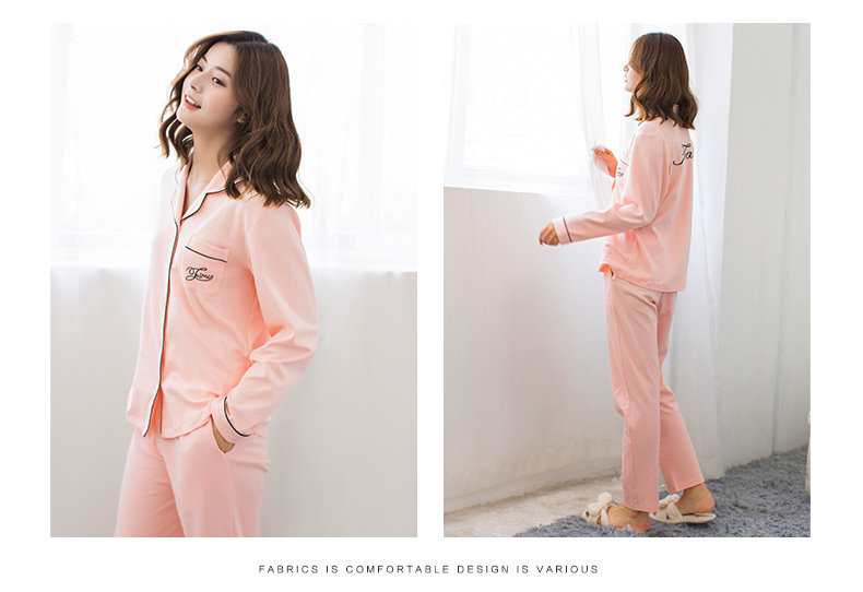 Pyjama mixte en Coton à manchon moyen - Ref 3005022 Image 18