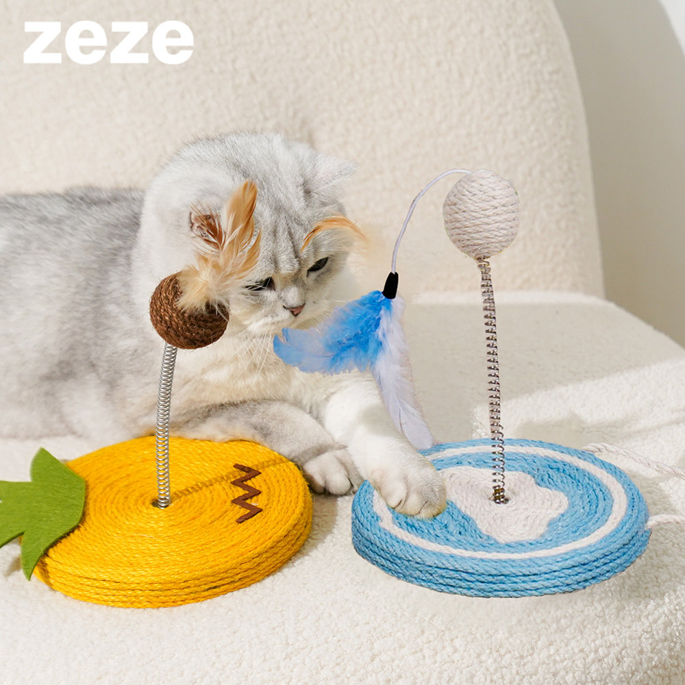猫奴必看！ZEZE猫咪自嗨解闷玩具，让你的爱猫幸福满满kitty猫玩具🎁-逗
