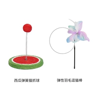 Арбуз+эластичная дразнивая кошка