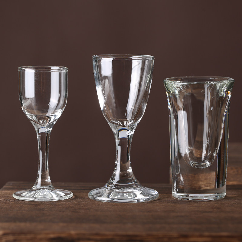 Libby White Wine Glass Glass Sip Cup Swallow Cup Creative European Style White Wine Glass Small Wine Glass Molding Good Transparent Round