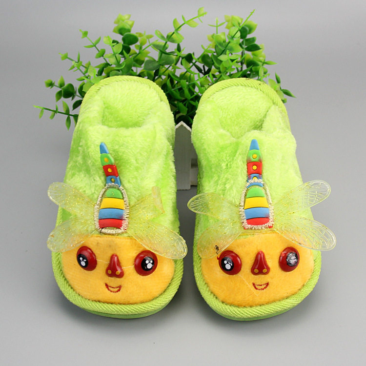 Pantoufles enfants en suède pour hiver - Ref 1020276 Image 66