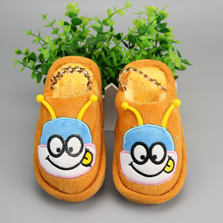 Pantoufles enfants en suède pour hiver - Ref 1020276 Image 22