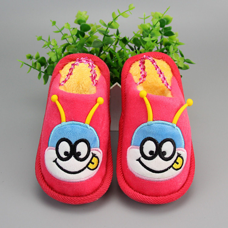 Pantoufles enfants en suède pour hiver - Ref 1020276 Image 20