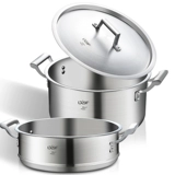 Германский крупный пароход сгущенный 304 Домохозяйство из нержавеющей стали 2 Трех слоисты