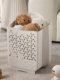 Dirty laundry basket storage basket wall hanging folding wall hanging clothes basket laundry bucket bathroom toilet partition storage frame
