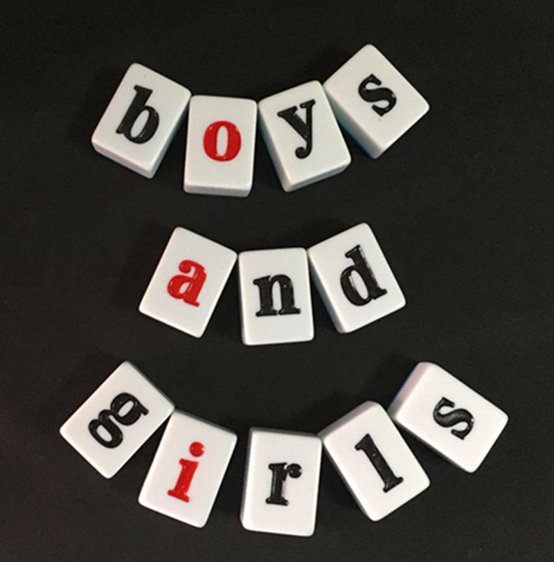 Love Apartment Same Leisure Entertainment Puzzle Toys English Letter English Letters Mothers and Children Cartoon Mahjong